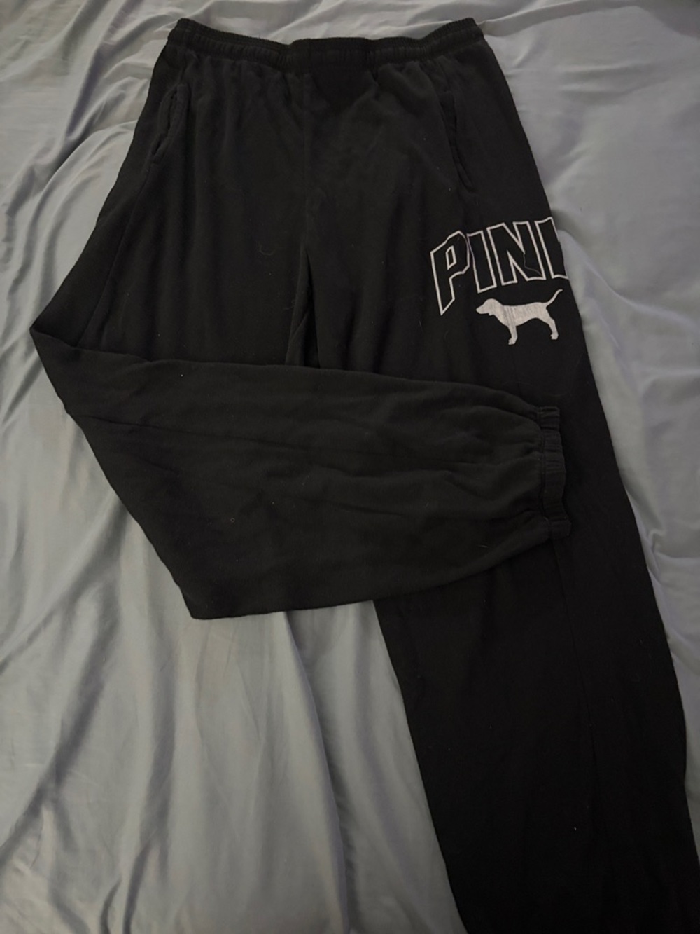 PINK Victoria's Secret Black Sweatpants